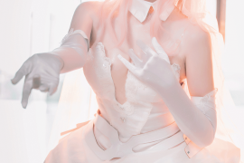 Cosplay Darling in the FRANXX-零二婚纱